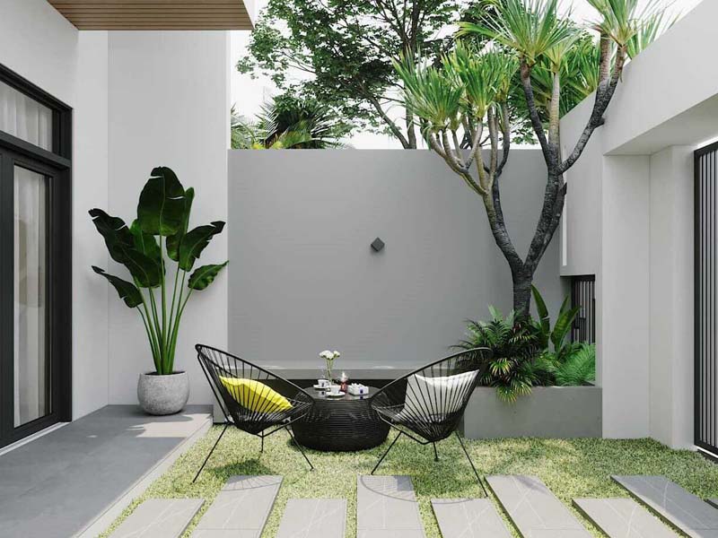 Thiết kế cảnh quan xanh 