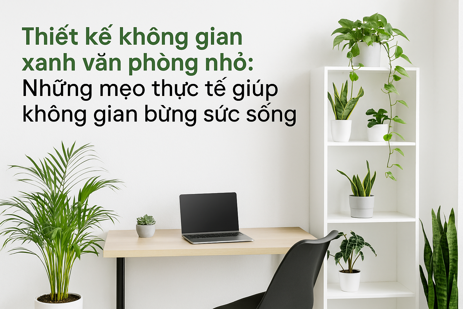 Dịch vụ thiết kế không gian xanh văn phòng nhỏ